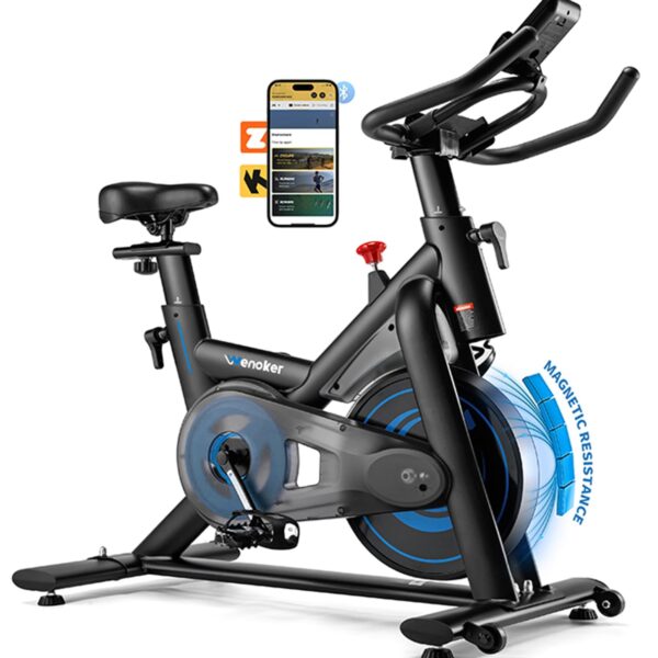 Wenoker Heimtrainer mit Magnetwiderstand, App-Anbindung und Belastbarkeit bis 160 kg