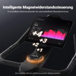 MERACH Heimtrainer mit ±6° Neigung, Magnetwiderstand, App-Anbindung und Belastbarkeit bis 158 kg – Bild 3