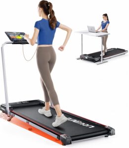 6-in-1 Laufband, klappbar, bis 12 km/h, 2,5 HP, Steigung, LED-Anzeige und Belastbarkeit bis 120 kg