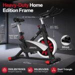 JOROTO X2/X2PRO Heimtrainer mit Magnetwiderstand, LCD-Monitor, Tablethalter und Belastbarkeit bis 160 kg – Bild 6