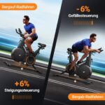 MERACH Heimtrainer mit ±6° Neigung, Magnetwiderstand, App-Anbindung und Belastbarkeit bis 158 kg – Bild 2