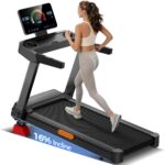 LONTEK Laufband, klappbar, bis 14 km/h und 16 % Steigung