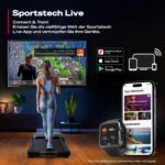 Sportstech sWalk Lite Plus Laufband für Zuhause, klappbar und gelenkschonend – Bild 4